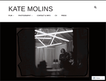 Tablet Screenshot of katemolins.com